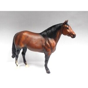 Breyer Vintage Adios Matte Dark Bay Famous Standardbred #50